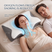 Load image into Gallery viewer, Snug Hugs Ergonomic Butterfly Pillow
